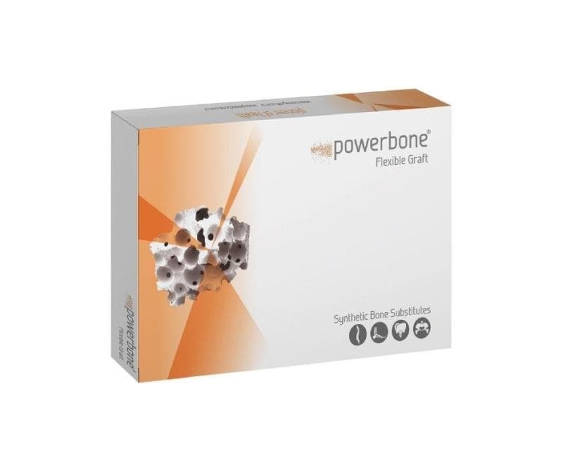 Powerbone β-TCP Flexible Silicate Add 25 x 25 x 2 mm