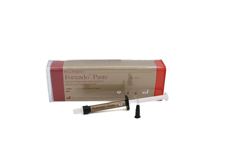 Forendo Paste Calcium Hydroxide With Iodoform Root Canal Treatment