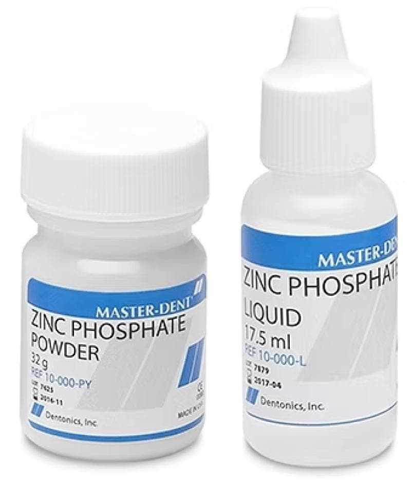 Master-Dent Zinc Phosphate Cement Yellow