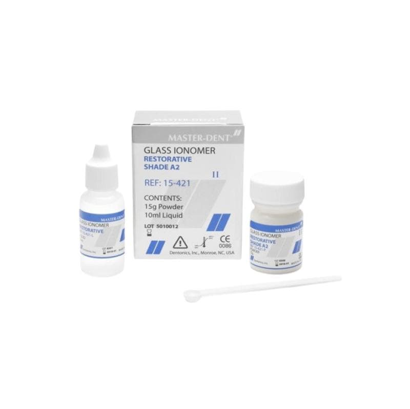 Master-Dent Glass Ionomer Restorative Kit A2