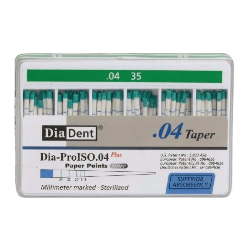 Dia Dent Dia-ProISO Paper Points 4% #35