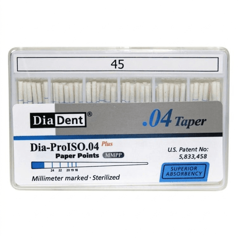 Dia Dent Dia-ProISO Paper Points 4% #45