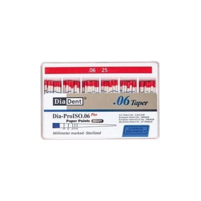 Dia Dent Dia-ProISO Paper Points 6% #25