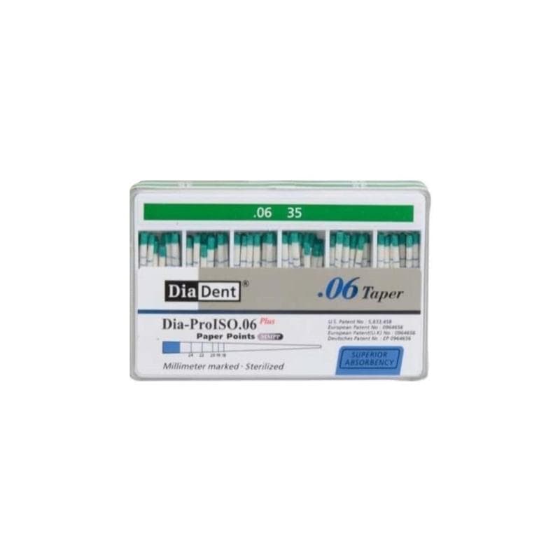 Dia Dent Dia-ProISO Paper Points 6% #35