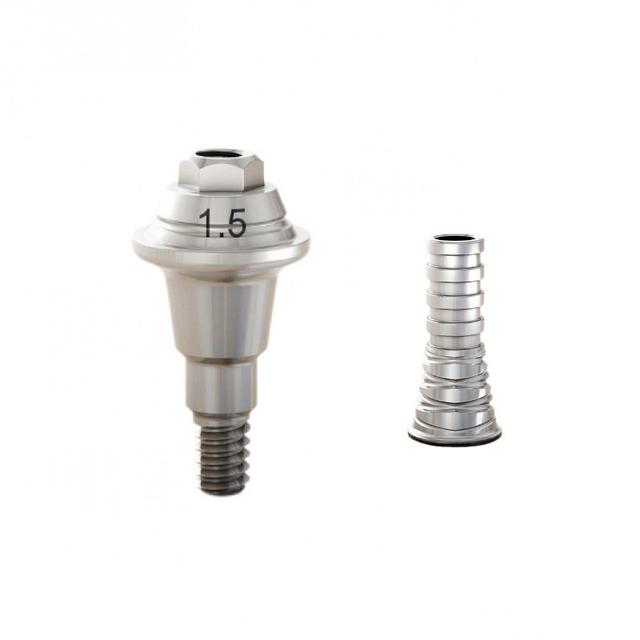 GM Mini Conical Abutment 1.5 mm With Copping Cat