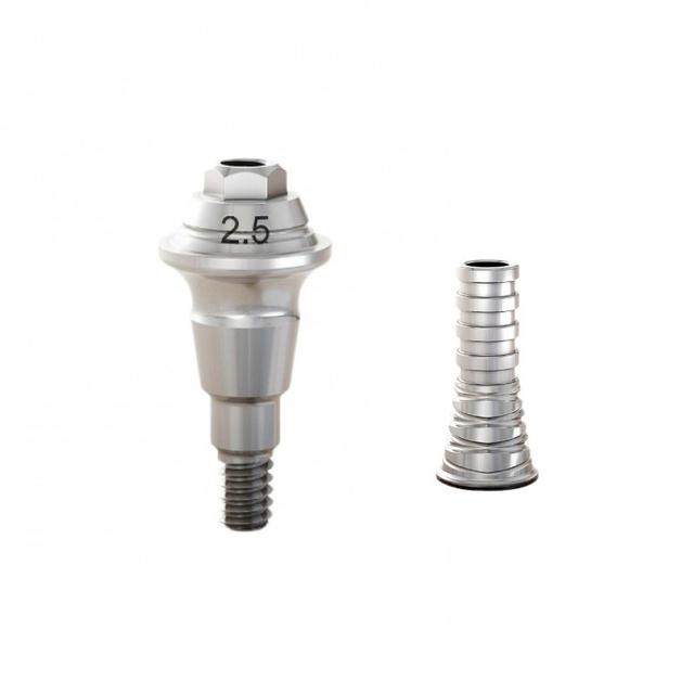 GM Mini Conical Abutment 2.5 mm With Copping Cat