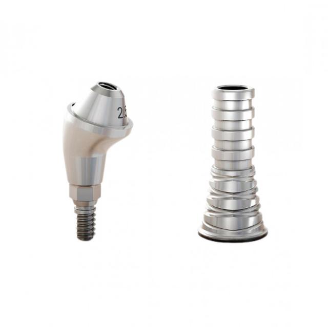 Mini Conical Abutment 17° GM Exact Titanium 2.5 mm With Coping Cat