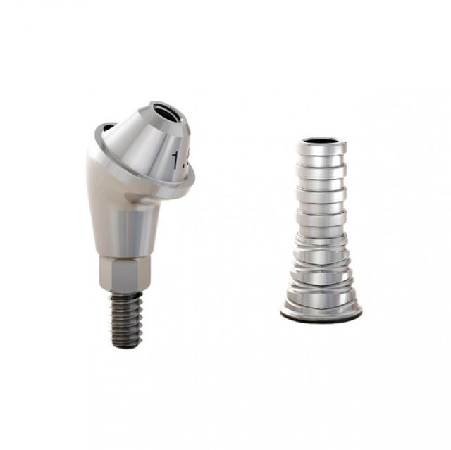Mini Conical Abutment 30° GM Exact Titanium 1.5 mm With Coping Cat