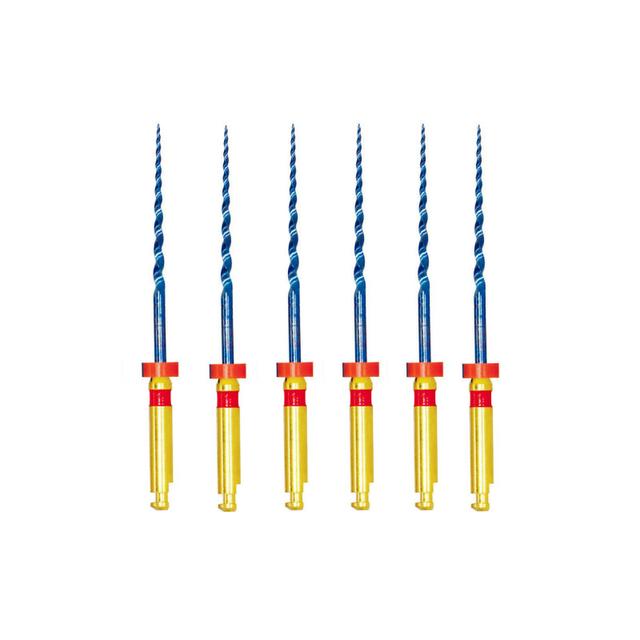 NiTi Tapered Pliancy Blue Rotary Files F2 - 21 mm