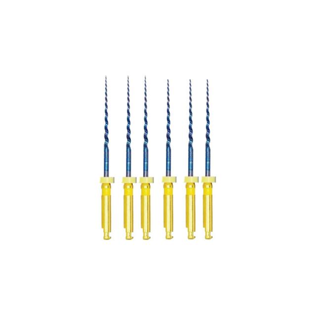 NiTi Tapered Pliancy Blue Rotary Files F1 - 21 mm