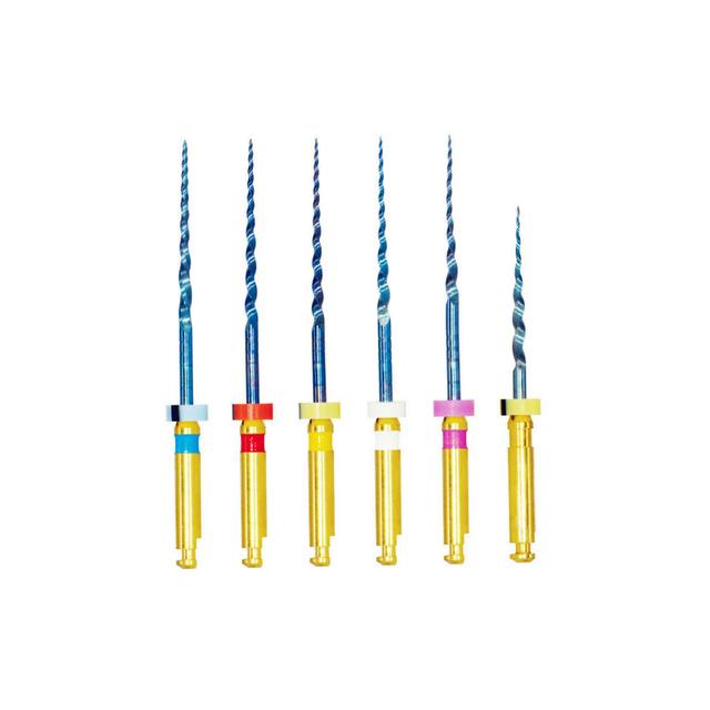 NiTi Tapered Pliancy Blue Rotary Files SX-F3 - 25 mm