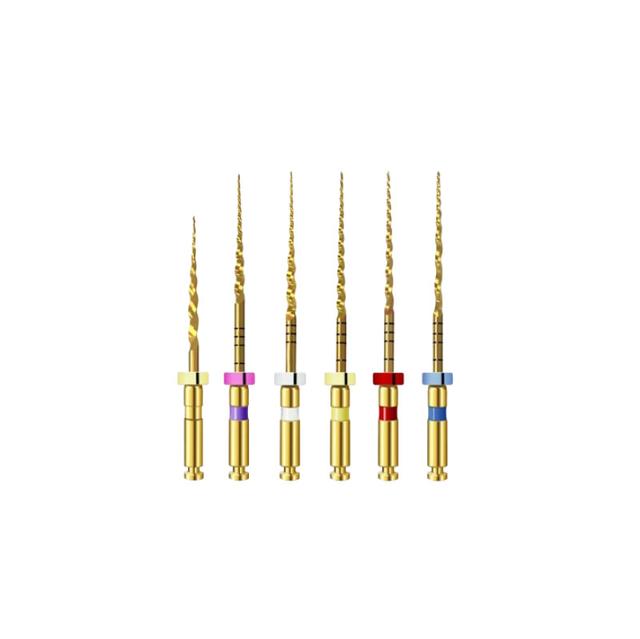 Videya NiTi R-Files Heat Activation Gold Engine Use SX-F3 - 25 mm