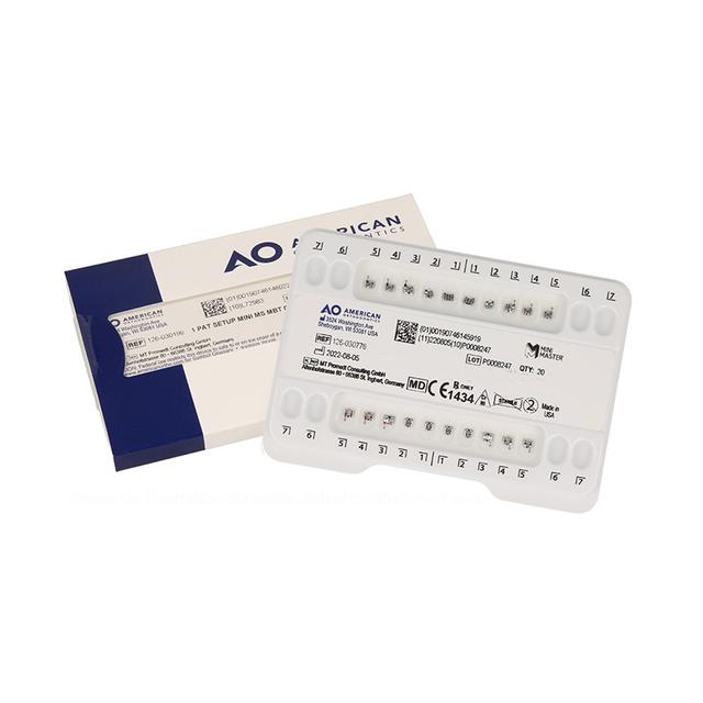 Mini Master Patient Setup 0.022 MBT Without Hook 3,4,5