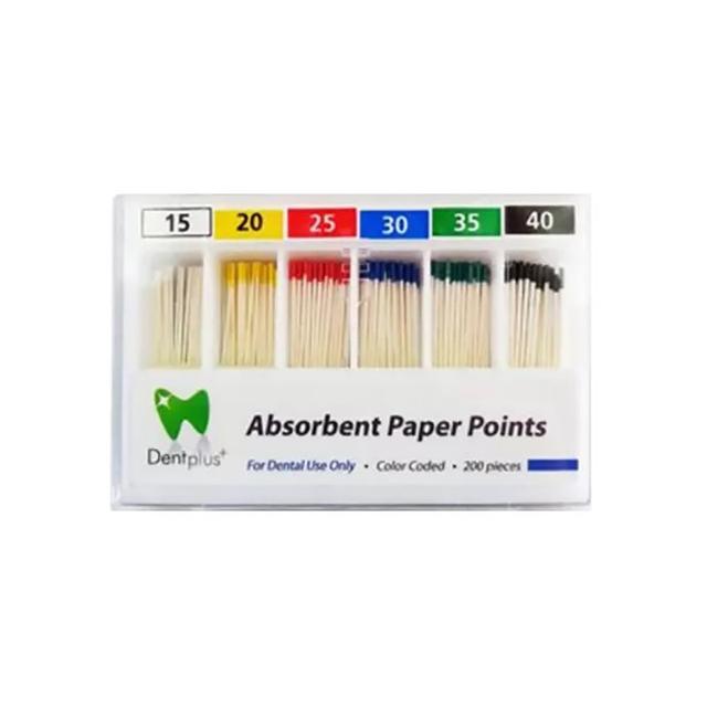 Dentplus Absorbent Paper Point #15-40