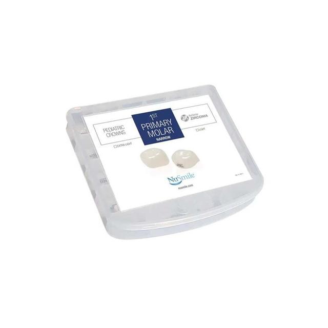 Nusmile Zirconia Crowns 1st Primary Molar Narrow Starter Kit Light