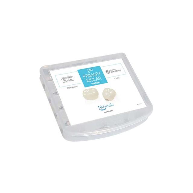 Nusmile Zirconia Crowns 2nd Primary Molar Narrow Starter Kit Light