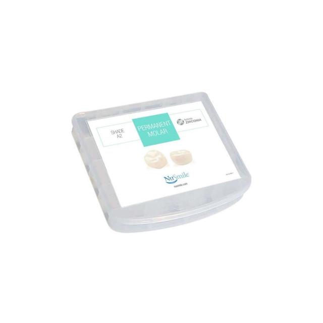 Nusmile Zirconia Crowns Permanent Molar Starter Kit A2
