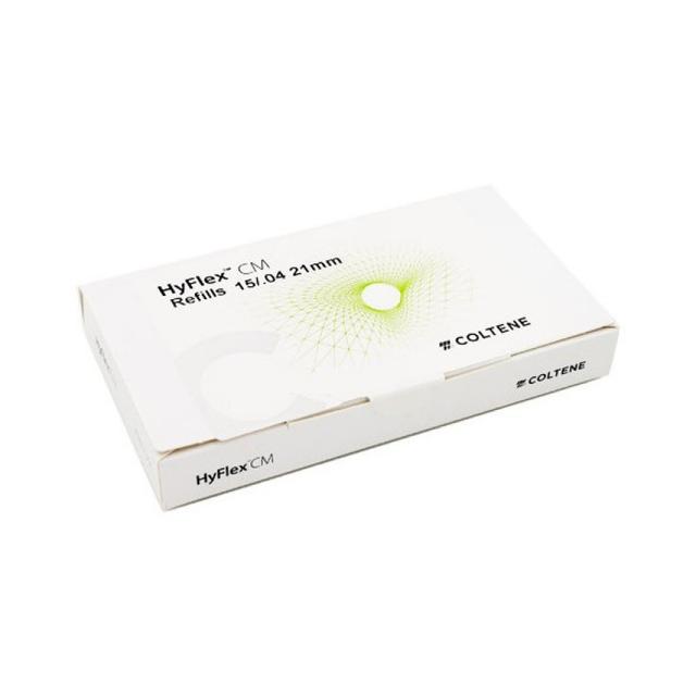 Hyflex CM NiTi Rotary Files Taper 4% #15 - 21 mm