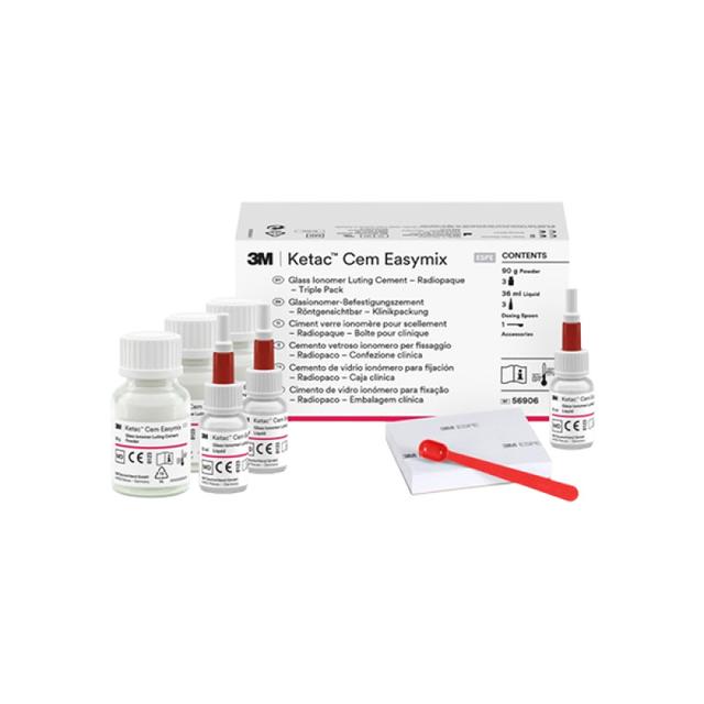 Ketac Cem Easy Mix Powder Triple Pack