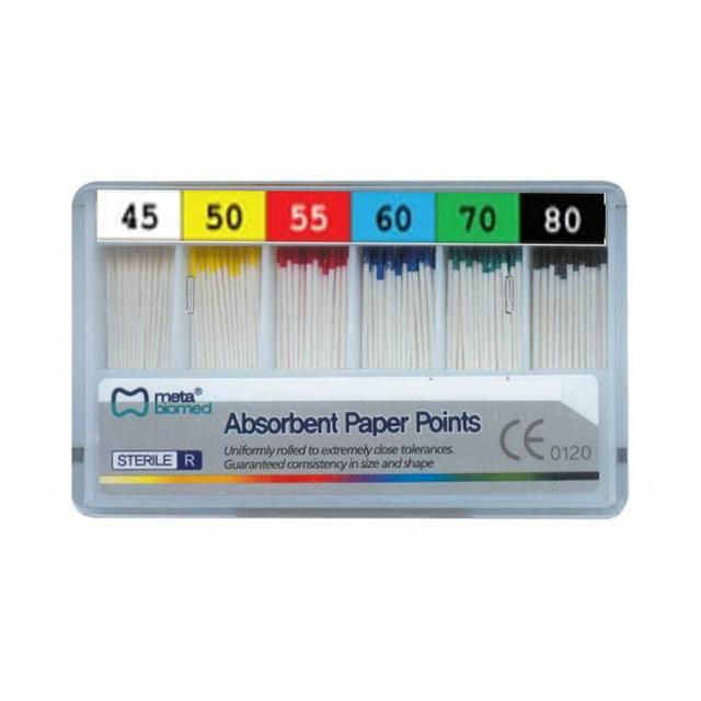Meta Absorbent Paper Point Taper 2% #45-80