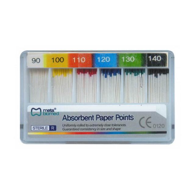 Meta Absorbent Paper Point Taper 2% #90-140