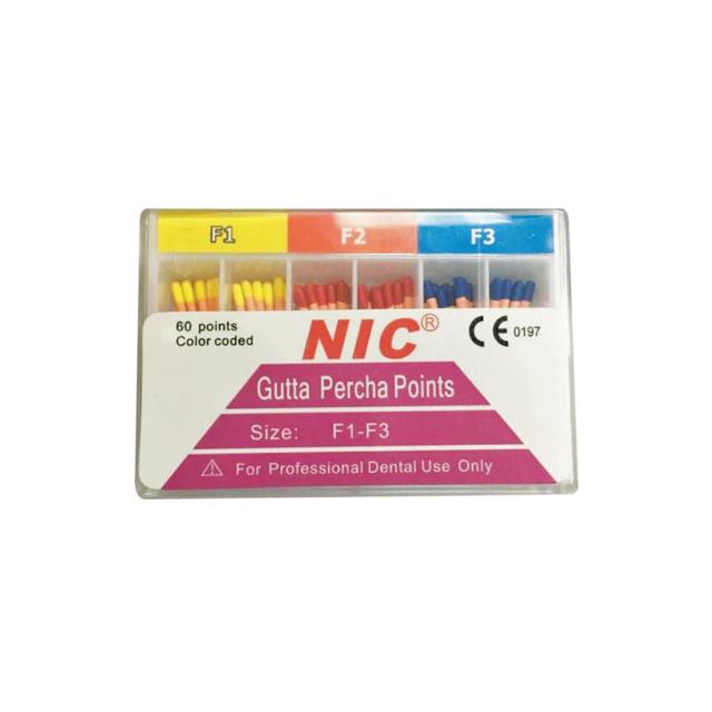 Nic Gutta Percha Points F1-F3