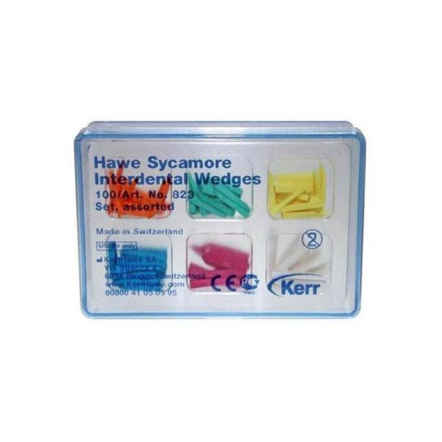 Hawe Sycamore Interdental Wedges Color Coded Assorted