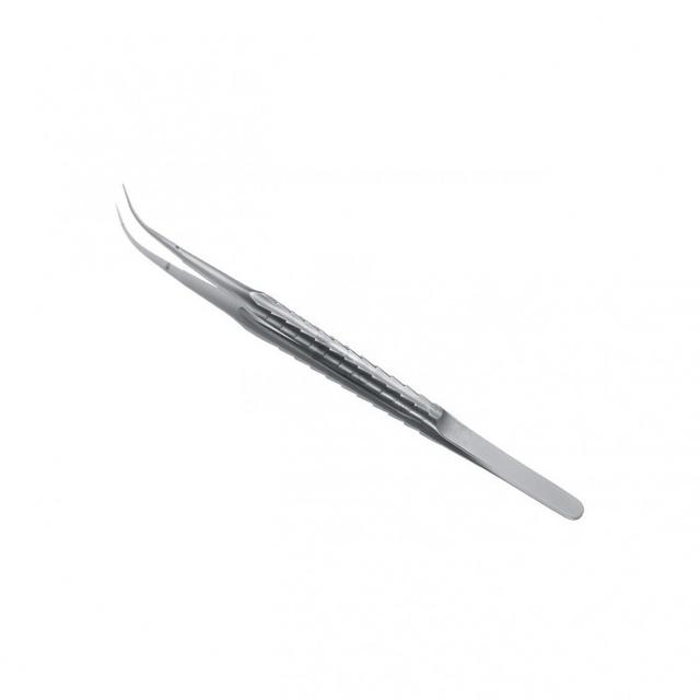 Micro Dressing Forceps Curved 18 cm