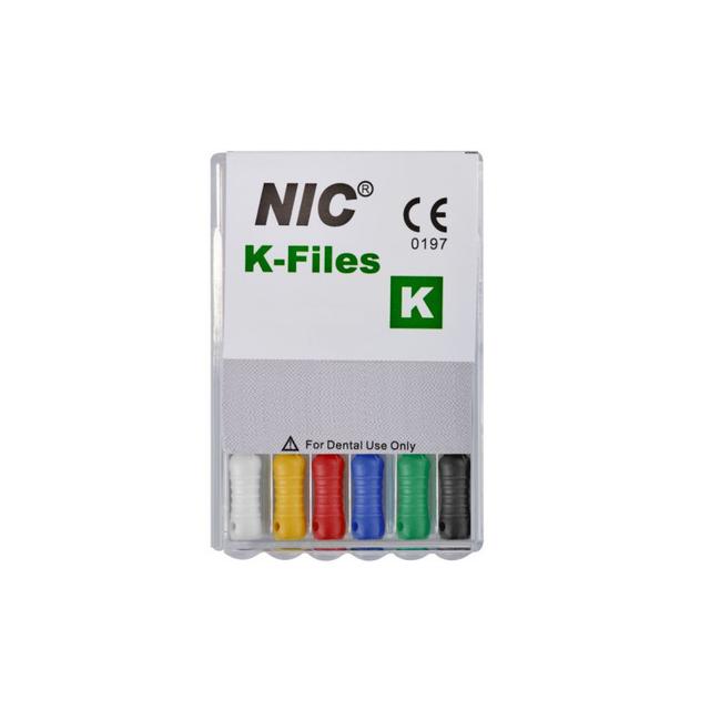 Nic Stainless Steel K-Files #45-80 - 28 mm