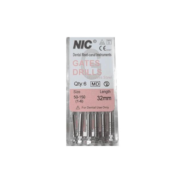 Nic Gate Drills #1-6 - 32 mm