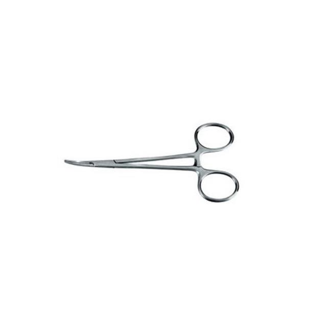 Haemostatic Forceps Halstead Mosquito Serrated Curved 1x2 Teeth 12.5 cm