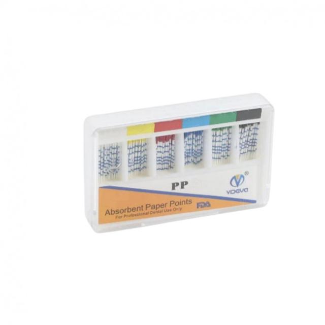 Videya Absorbent Paper Points Length Marked Taper 4% #45-80
