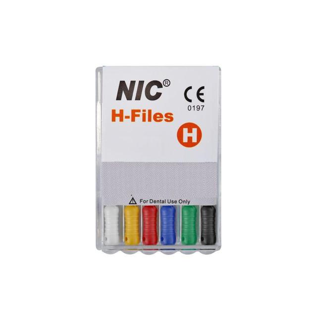 Nic Stainless Steel H-Files #15-40 - 31 mm + 2 Free